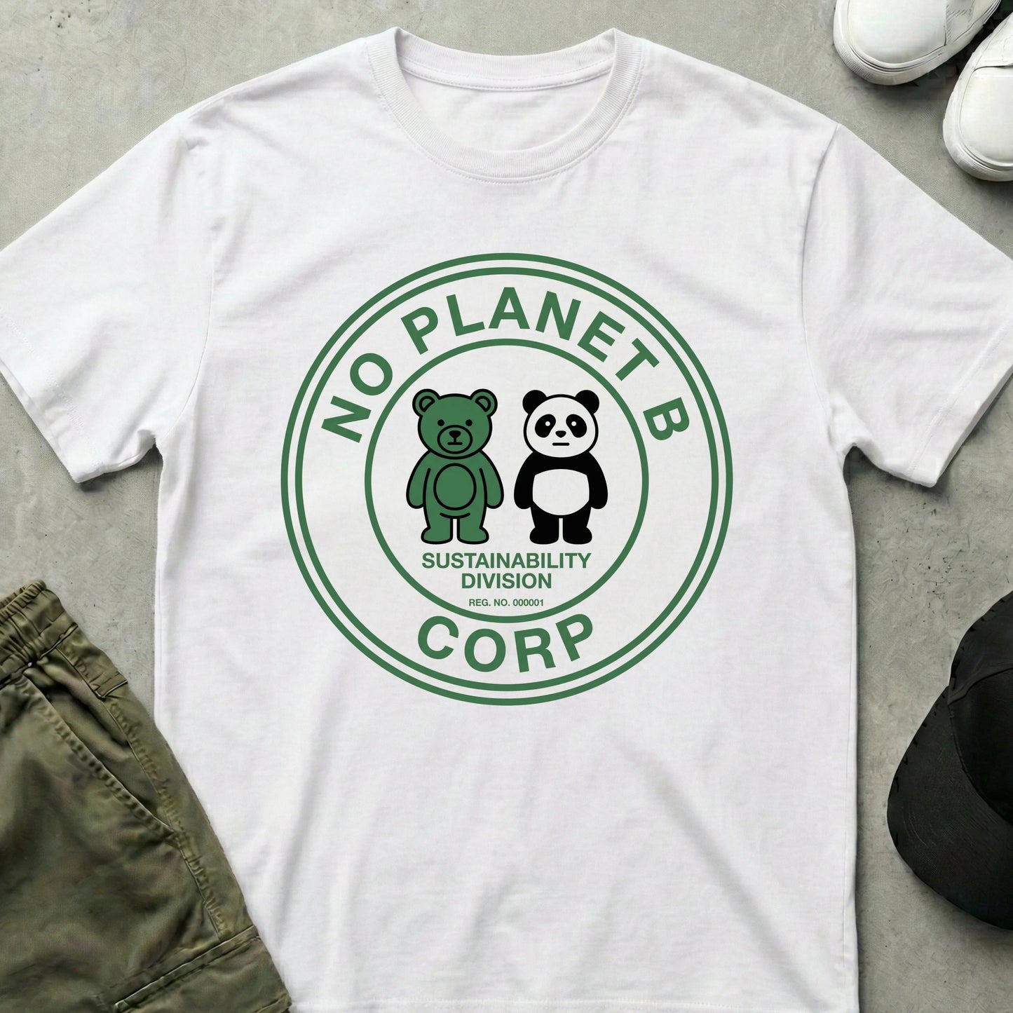 No Planet B T-Shirt White