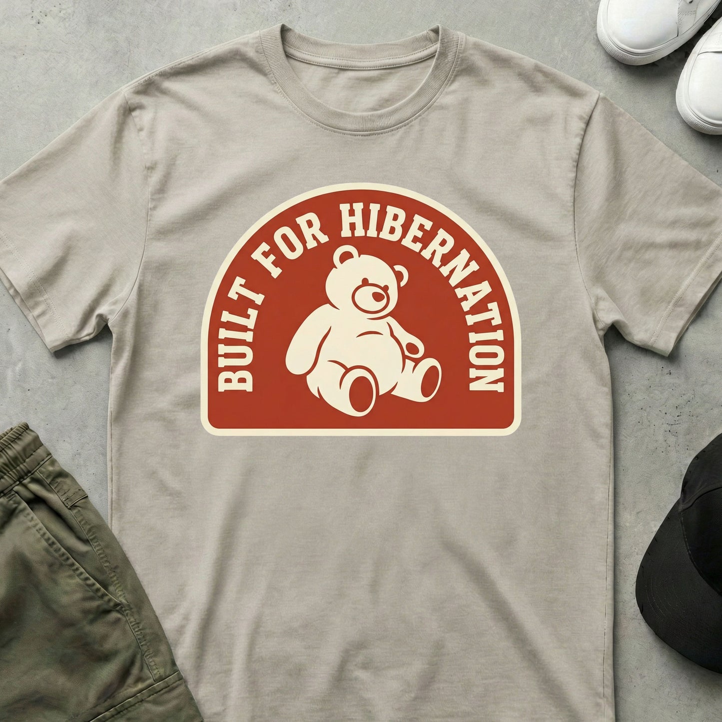 Hibernation T-Shirt Ice Grey