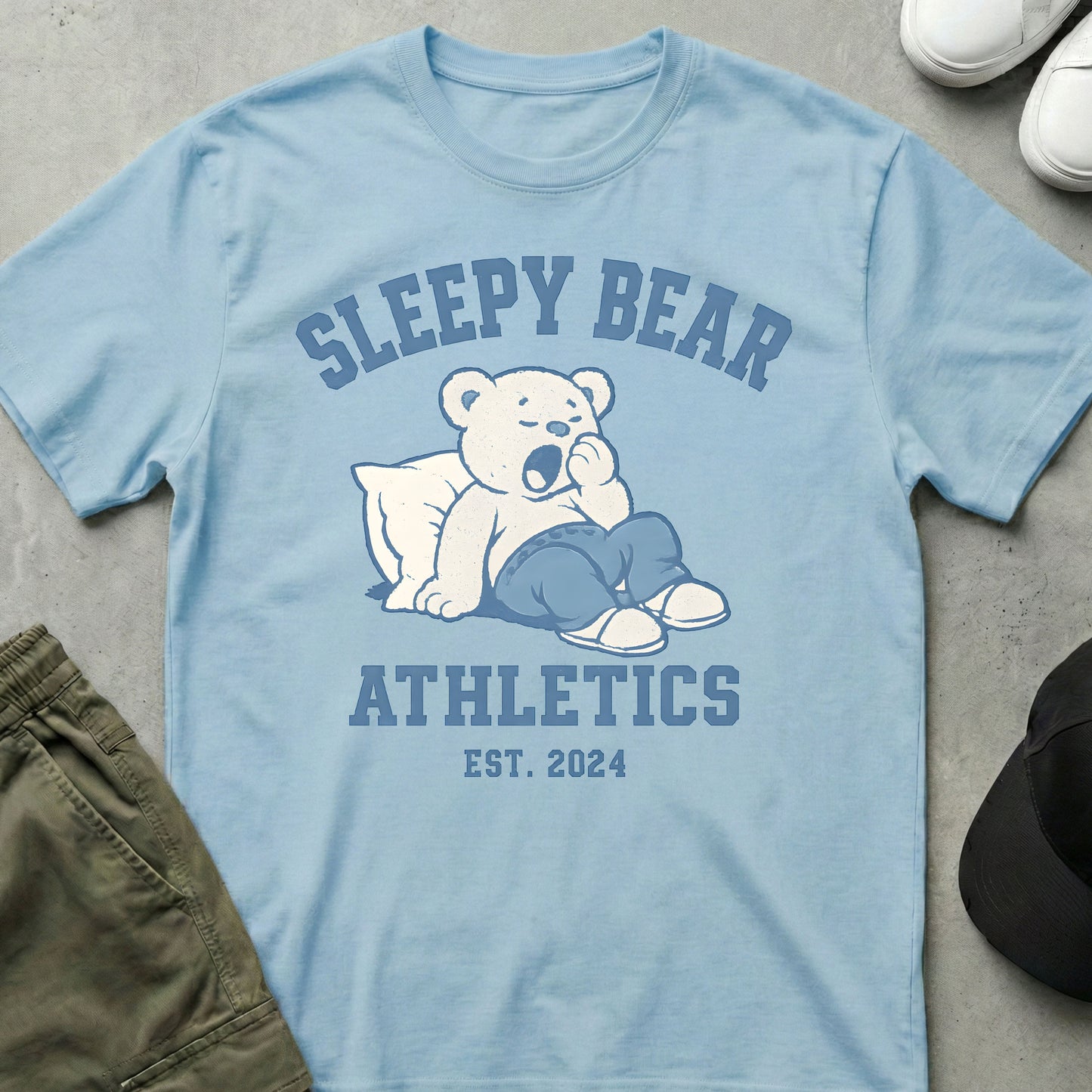 Team Snooze T-Shirt Light Blue
