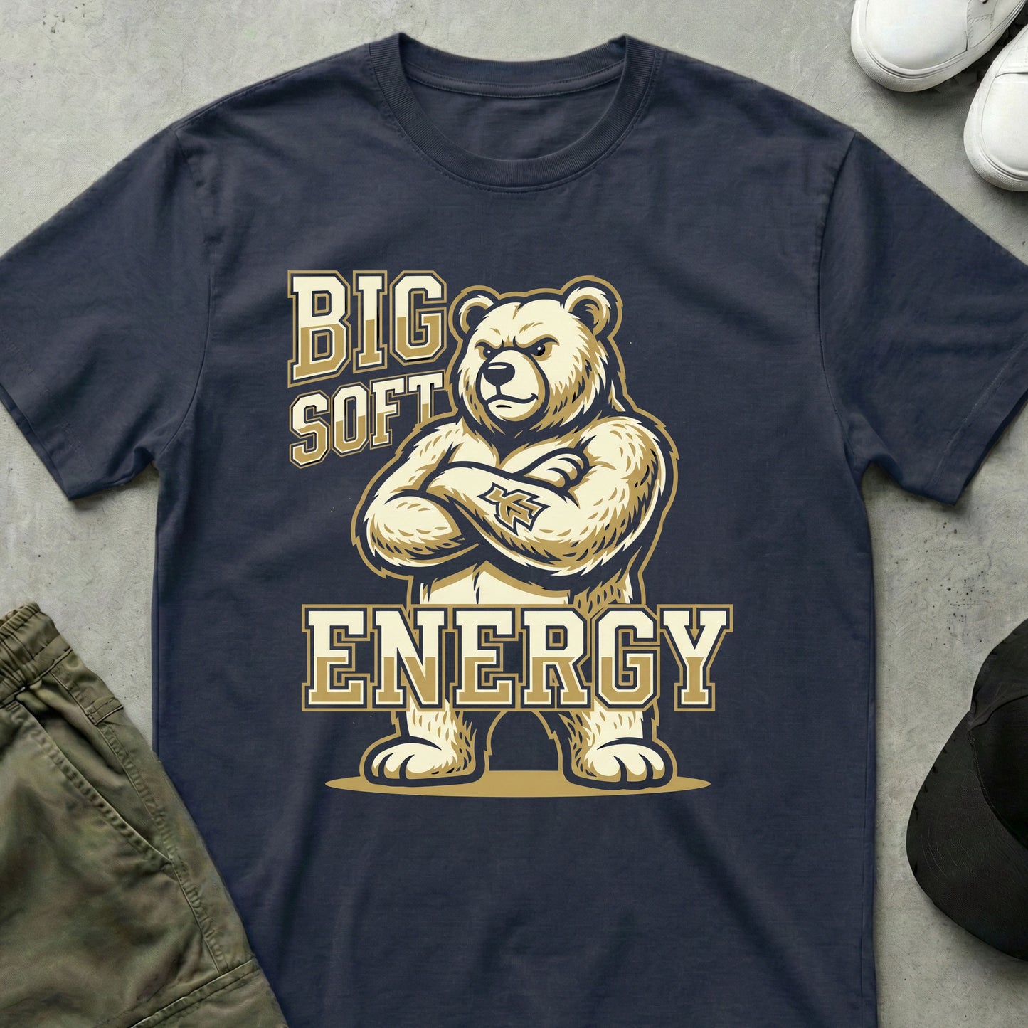 Soft Power T-Shirt Navy