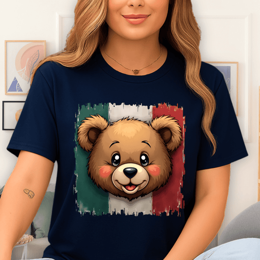Cool Teds Teddy-Bear The Mexican T-Shirt Navy / S