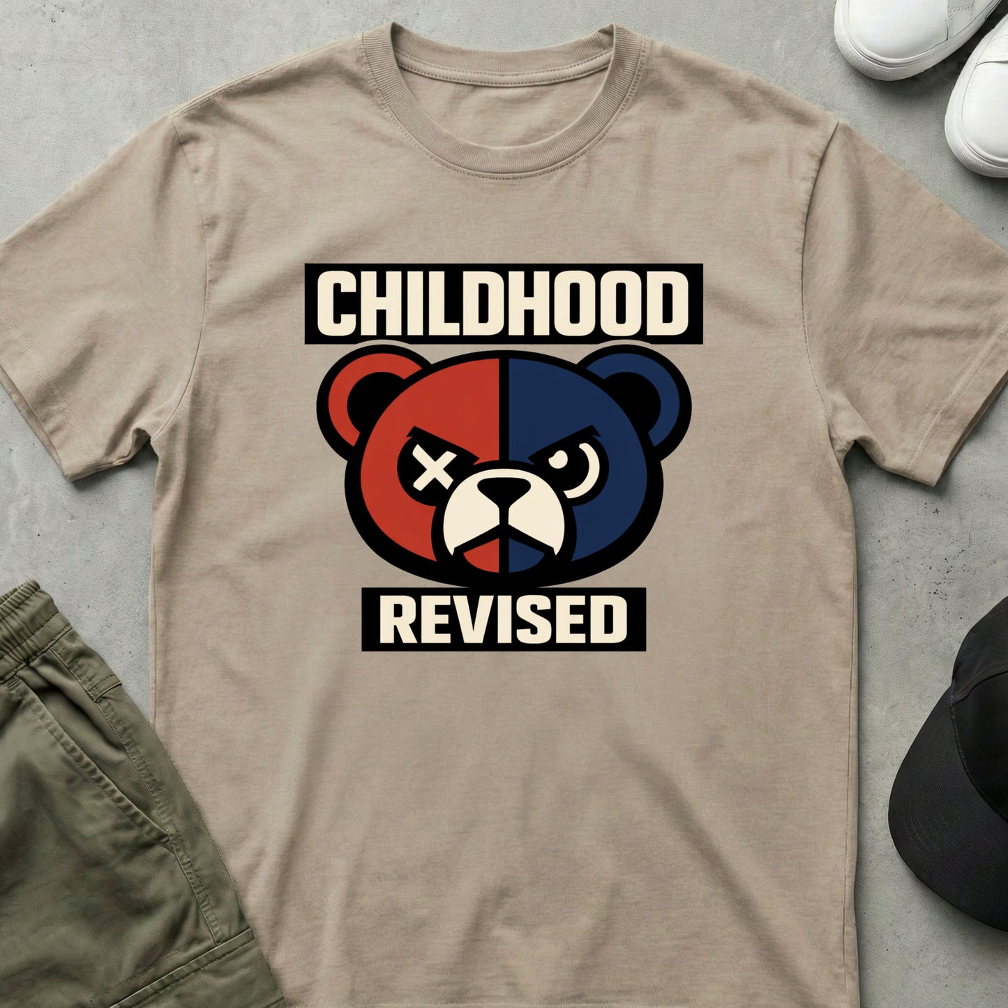 Cool Teds Teddy-Bear Reinvented T-Shirt Sand / S