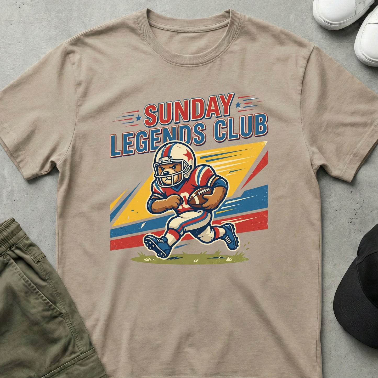 Gridiron Legends T-Shirt Sand