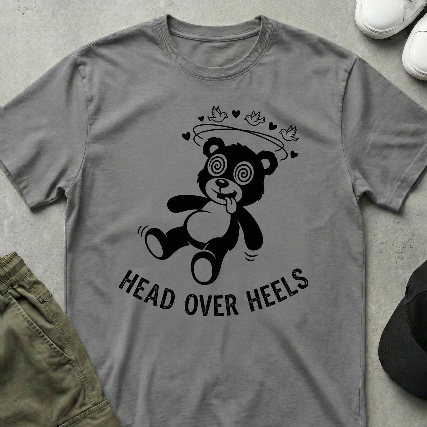 Head over Heels T-Shirt Sport Grey