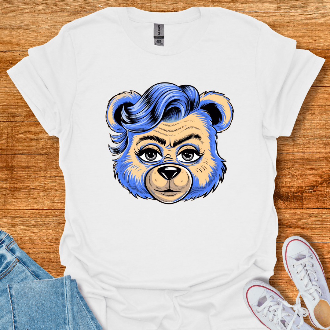 Cool Teds Teddy-Bear Warm & Fuzzy T-Shirt White / S