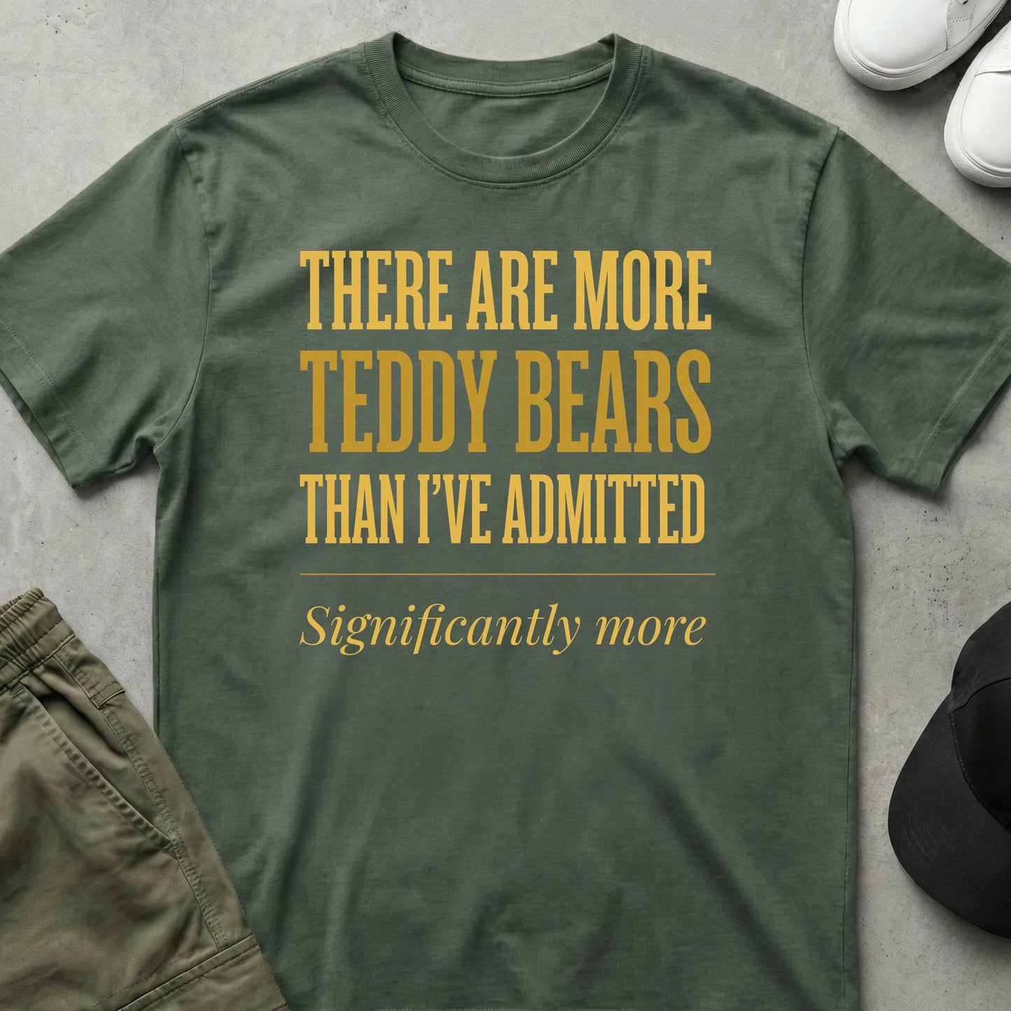 More Bears T-Shirt Military Green