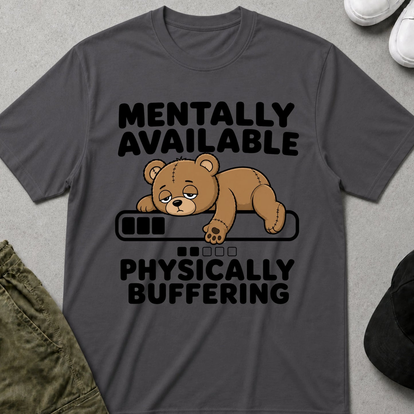 Available T-Shirt Charcoal