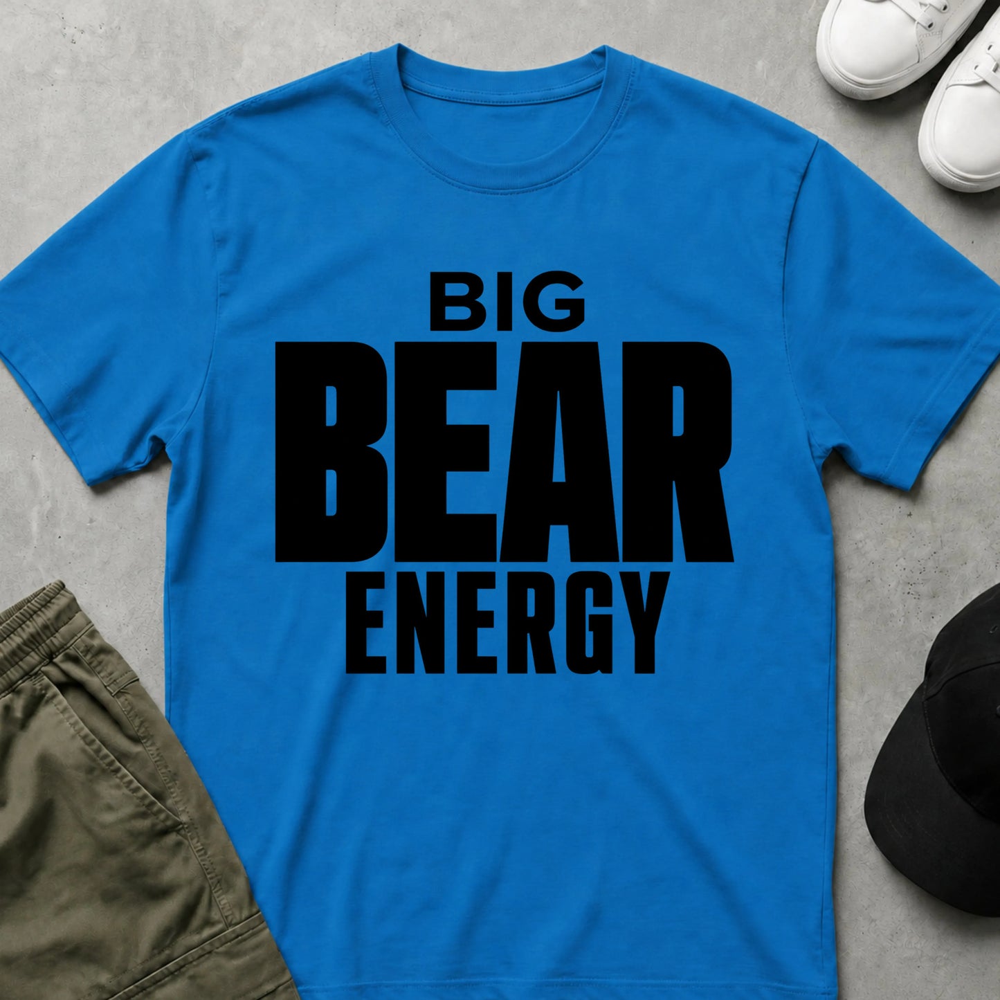 Big Bear Energy T-Shirt Sapphire
