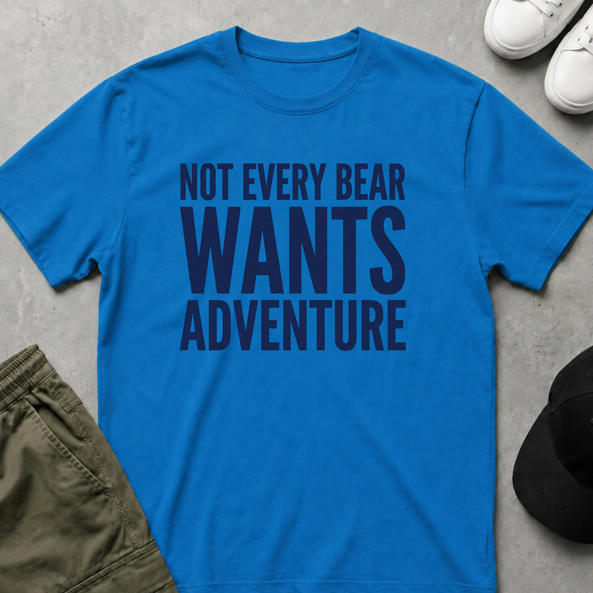 Chilled Bear T-Shirt Sapphire