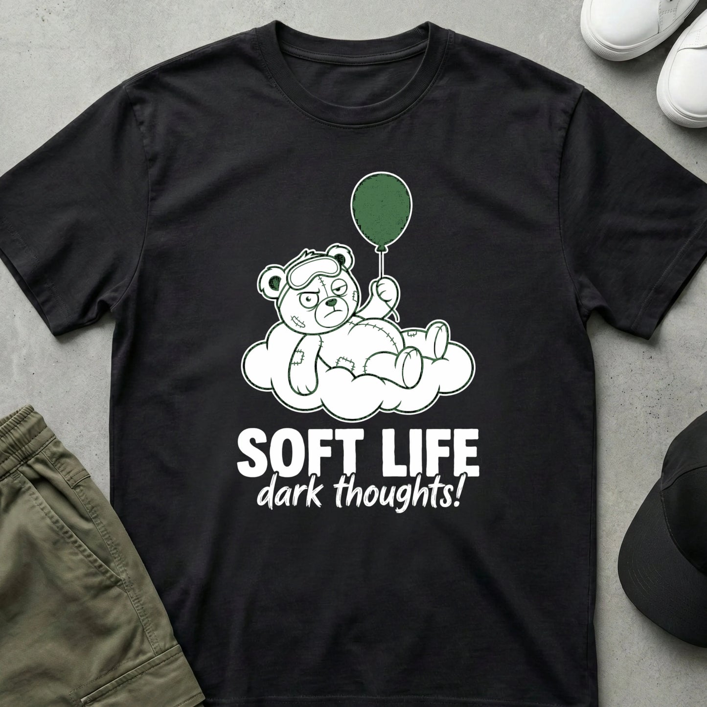 Dark Thoughts T-Shirt Black