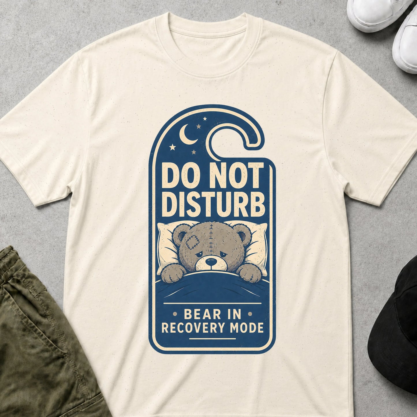Do Not Disturb T-Shirt Natural