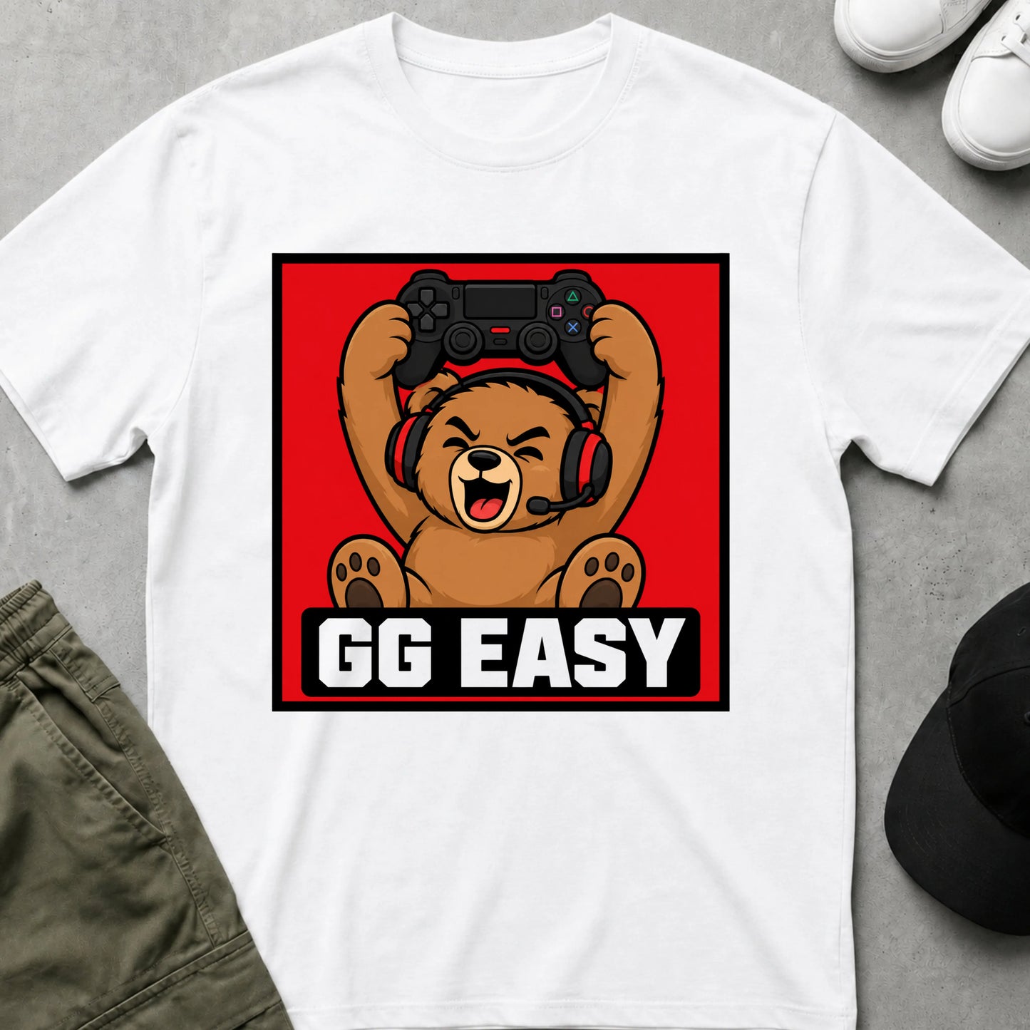 Easy Gamer T-Shirt White