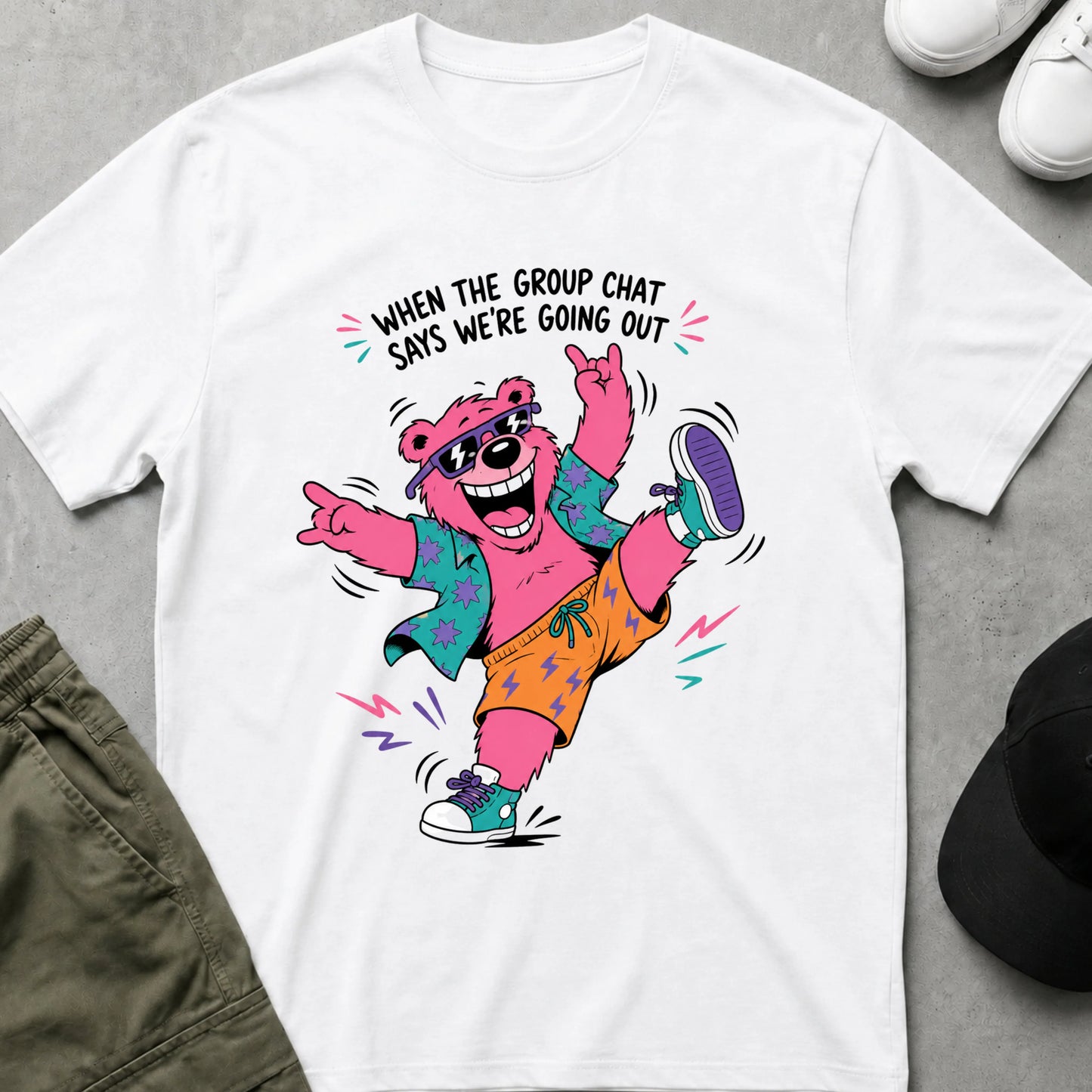 Going Out T-Shirt White