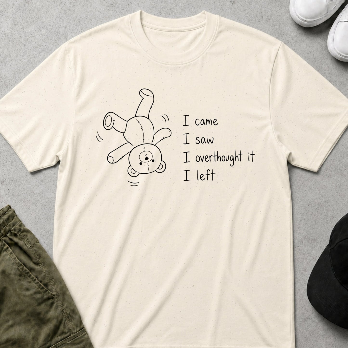I Left T-Shirt Natural