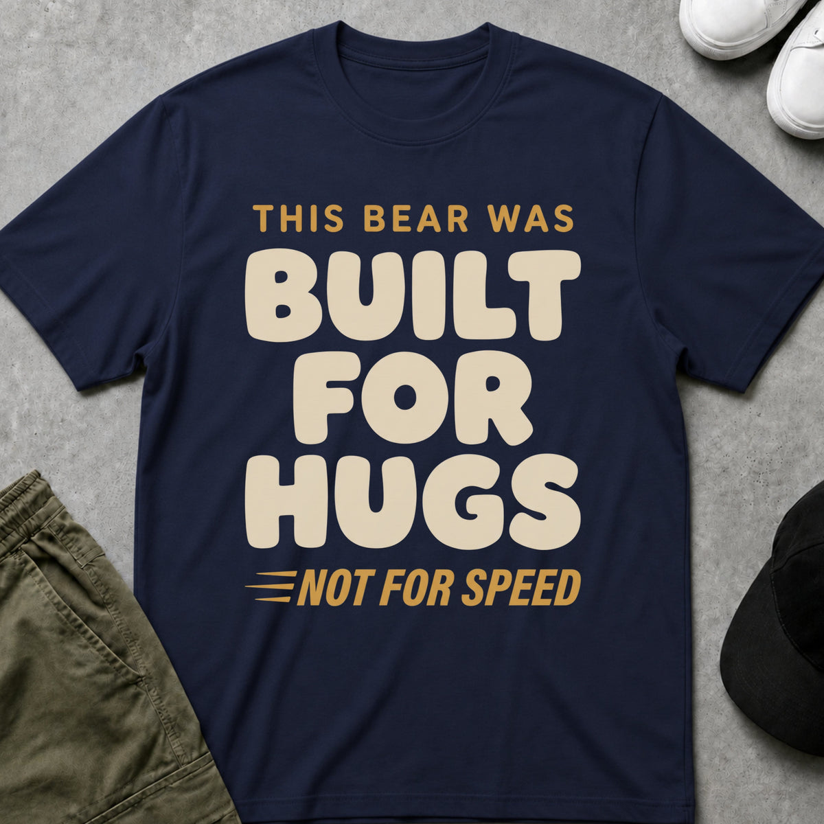 Hug Machine T-Shirt Navy