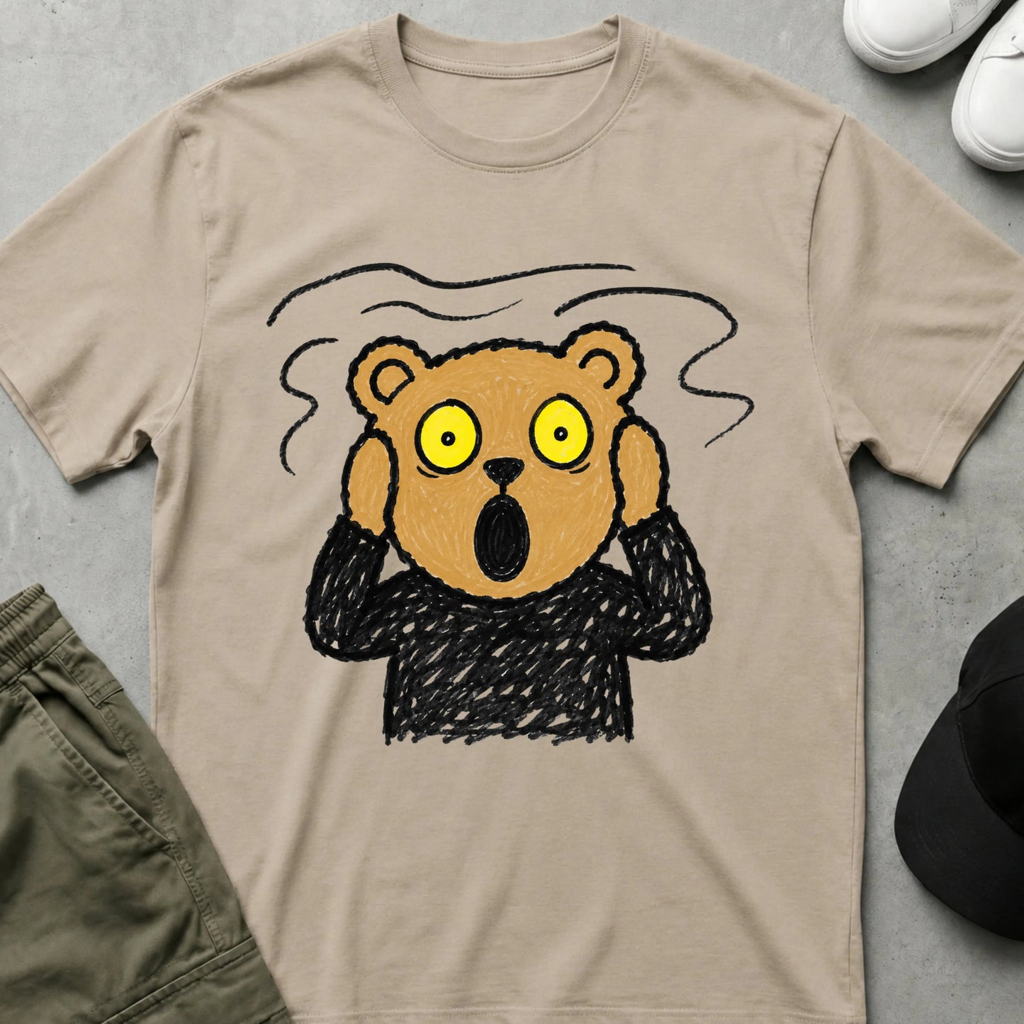 Oh No T-Shirt Sand