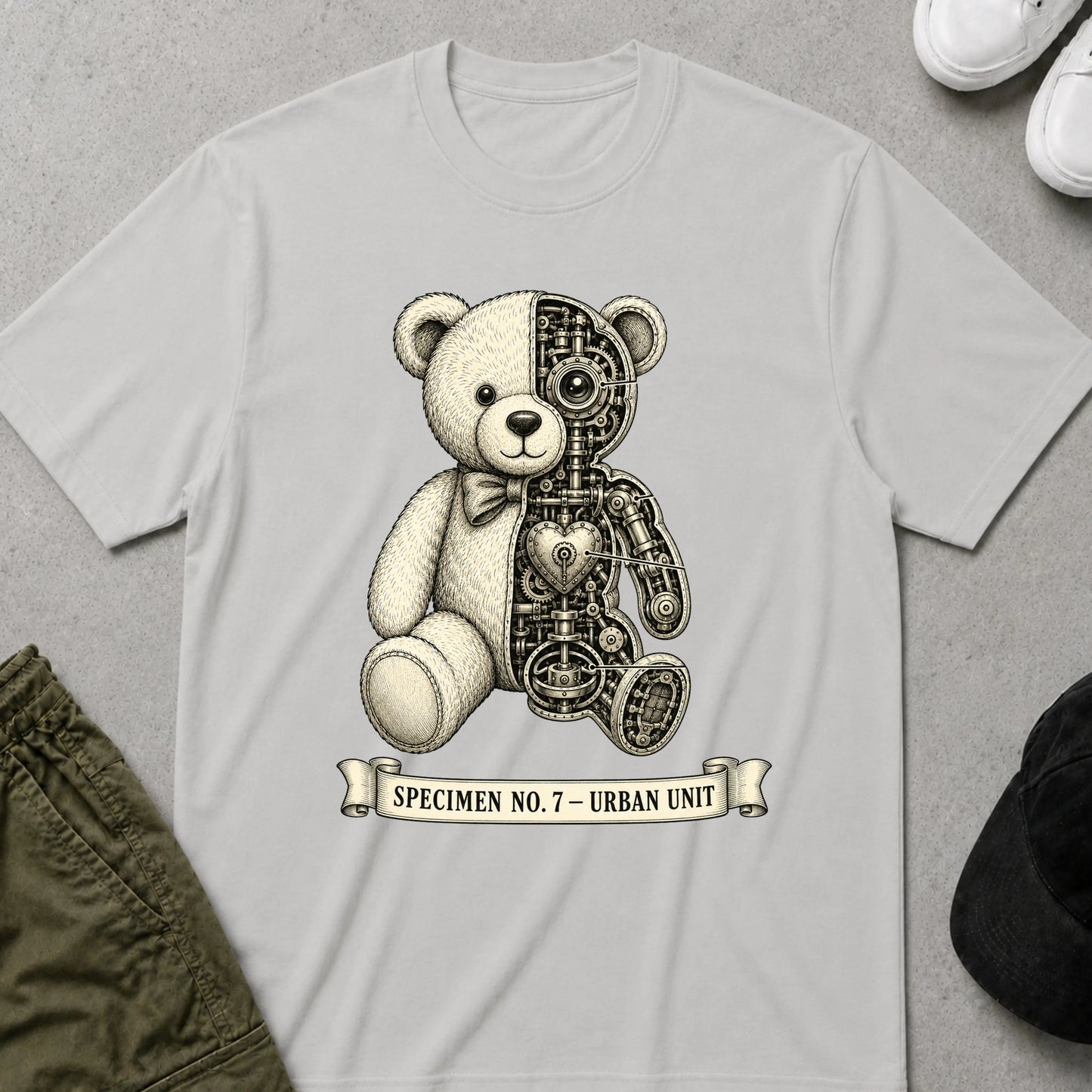 Specimen No 7 T-Shirt Ice Grey