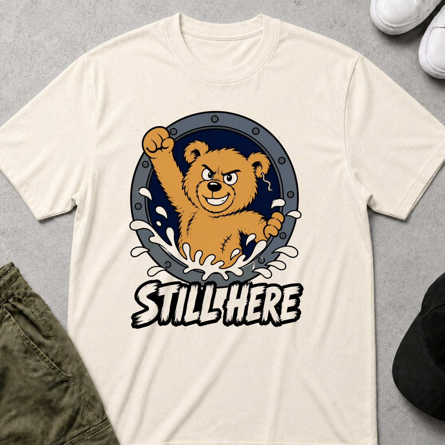 Still Here T-Shirt Natural