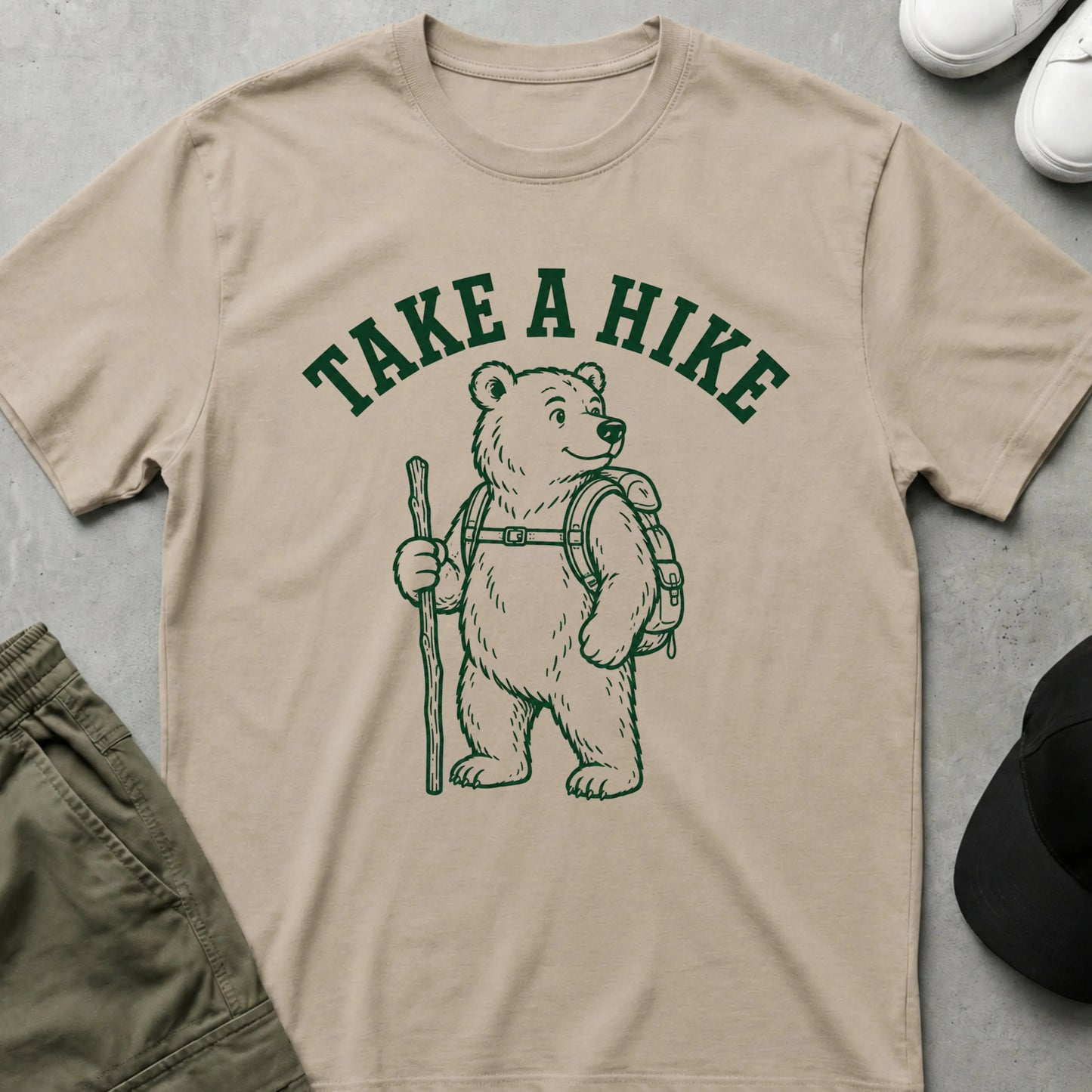 Take a Hike T-Shirt Sand