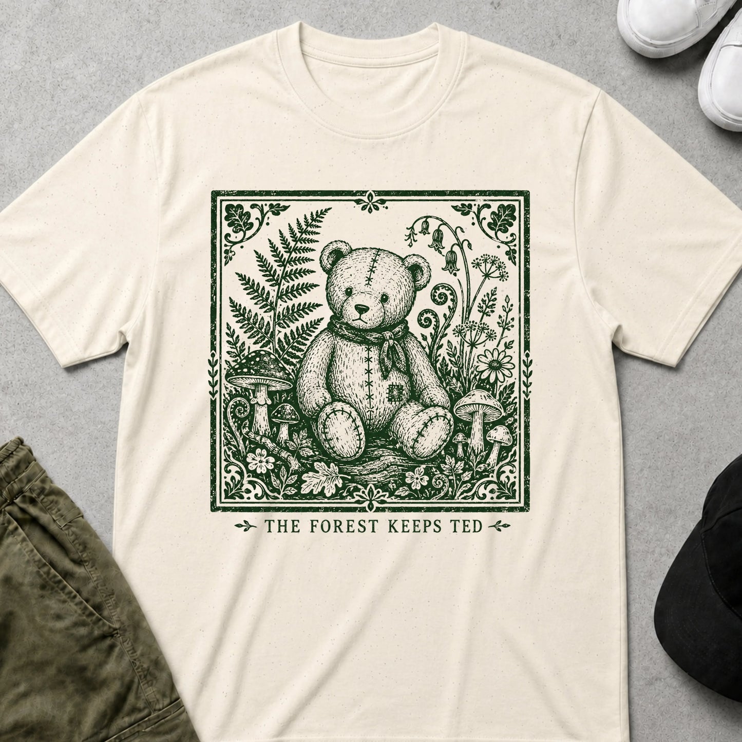 The Forest T-Shirt Natural