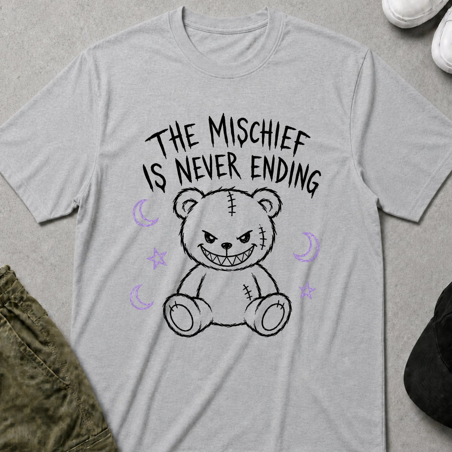 The Mischief T-Shirt Sport Grey