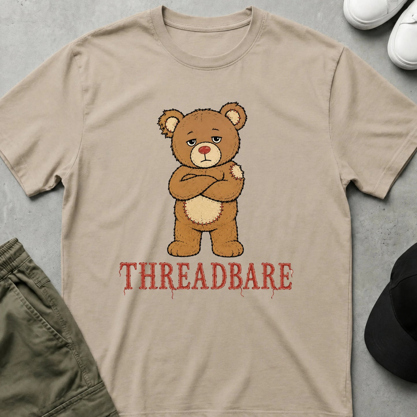 Threadbare T-Shirt Sand