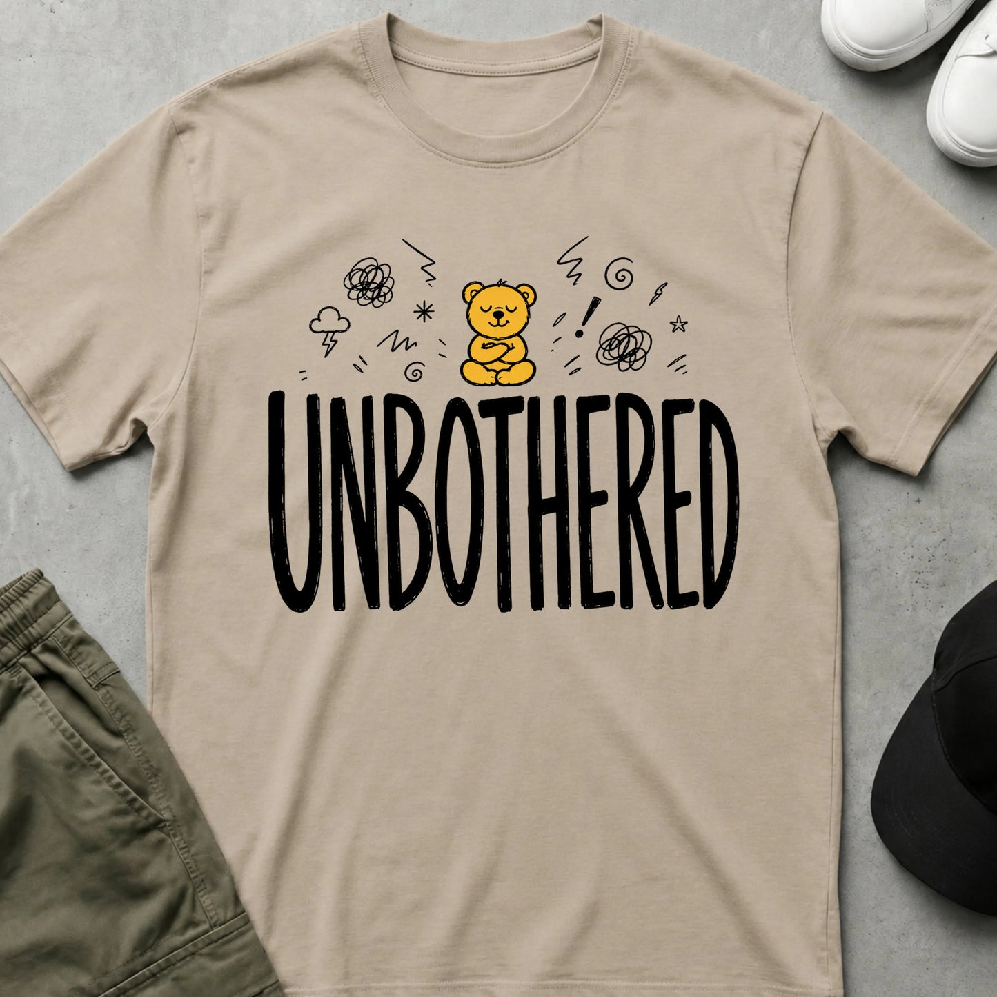 Unbothered T-Shirt Sand