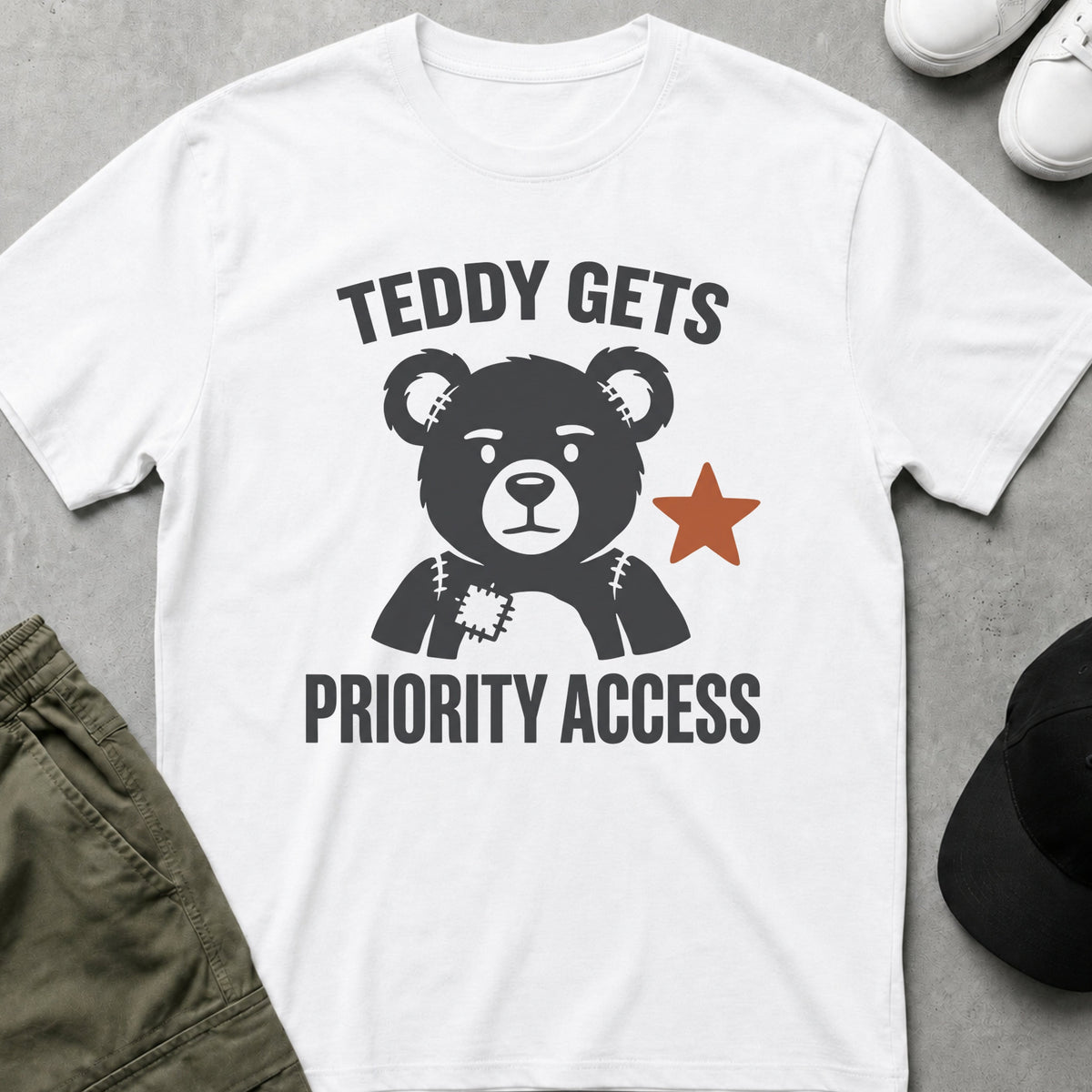 Priority Access T-Shirt White