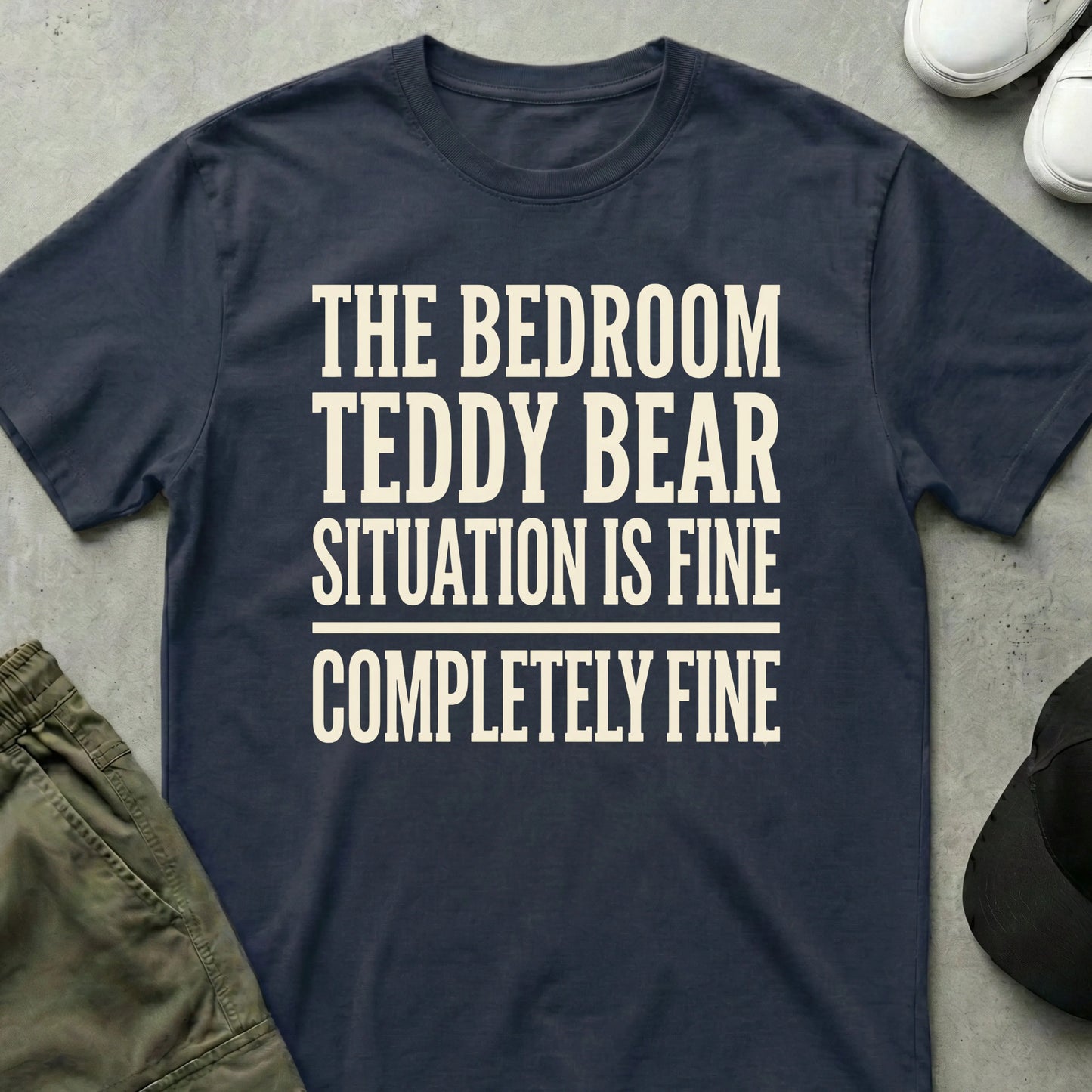 Completely Fine T-Shirt Navy