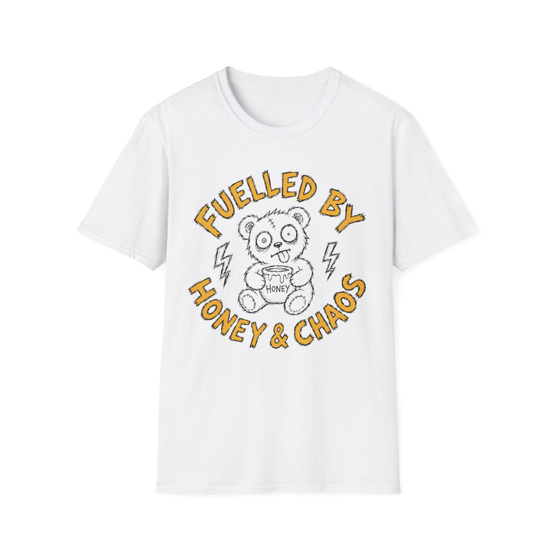 Printify Teddy-Bear Fueled T-Shirt
