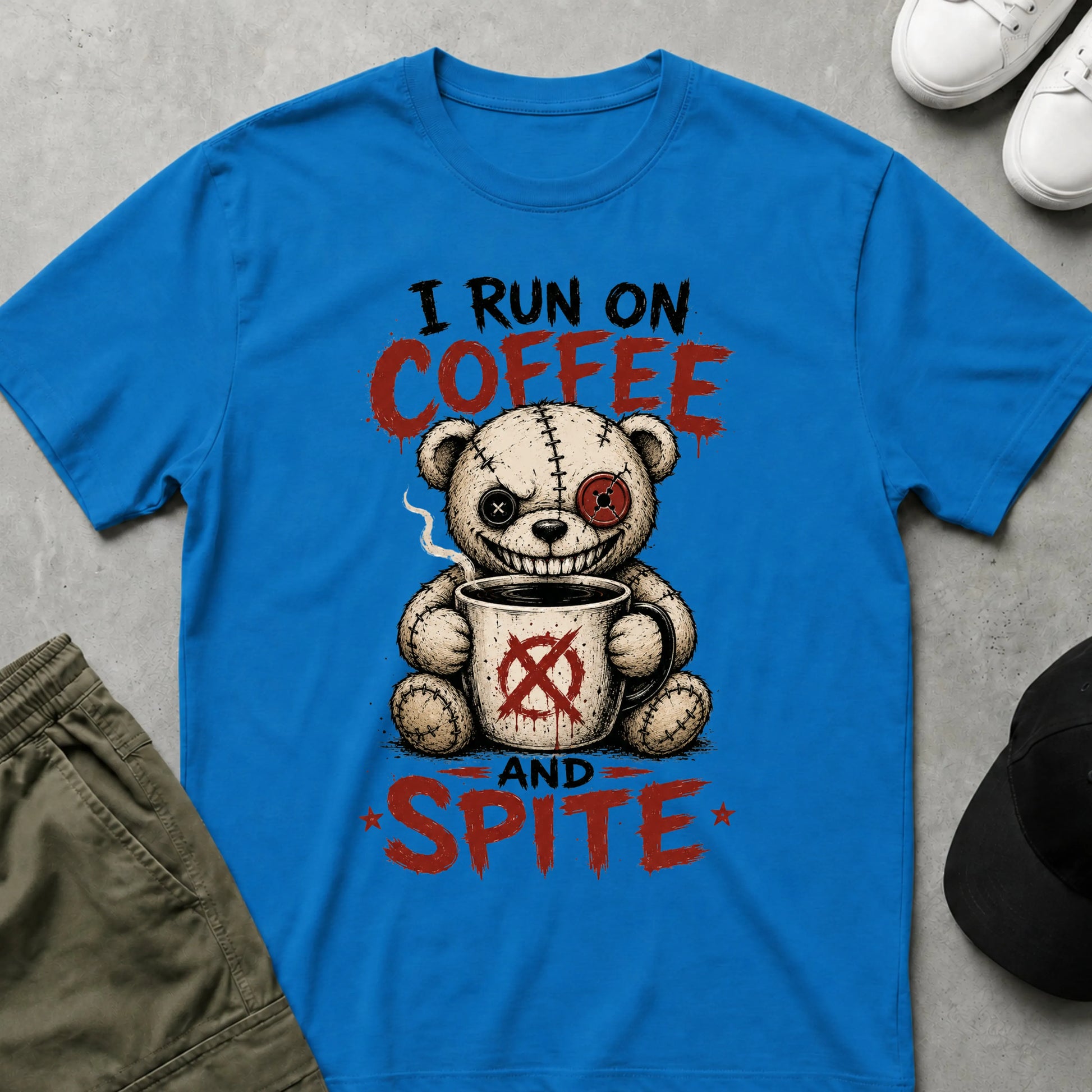Coffee & Spite T-Shirt Sapphire