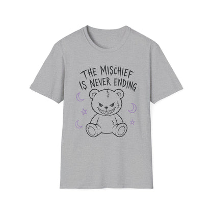 Printify Teddy-Bear The Mischief T-Shirt