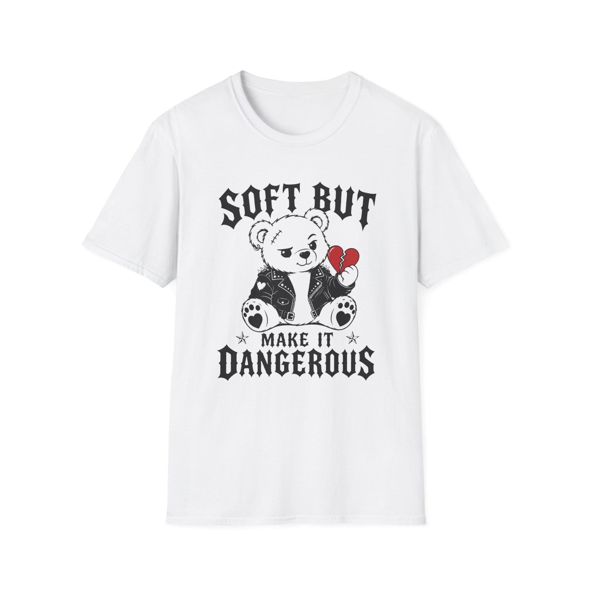 Printify Teddy-Bear Soft but Dangerous T-Shirt