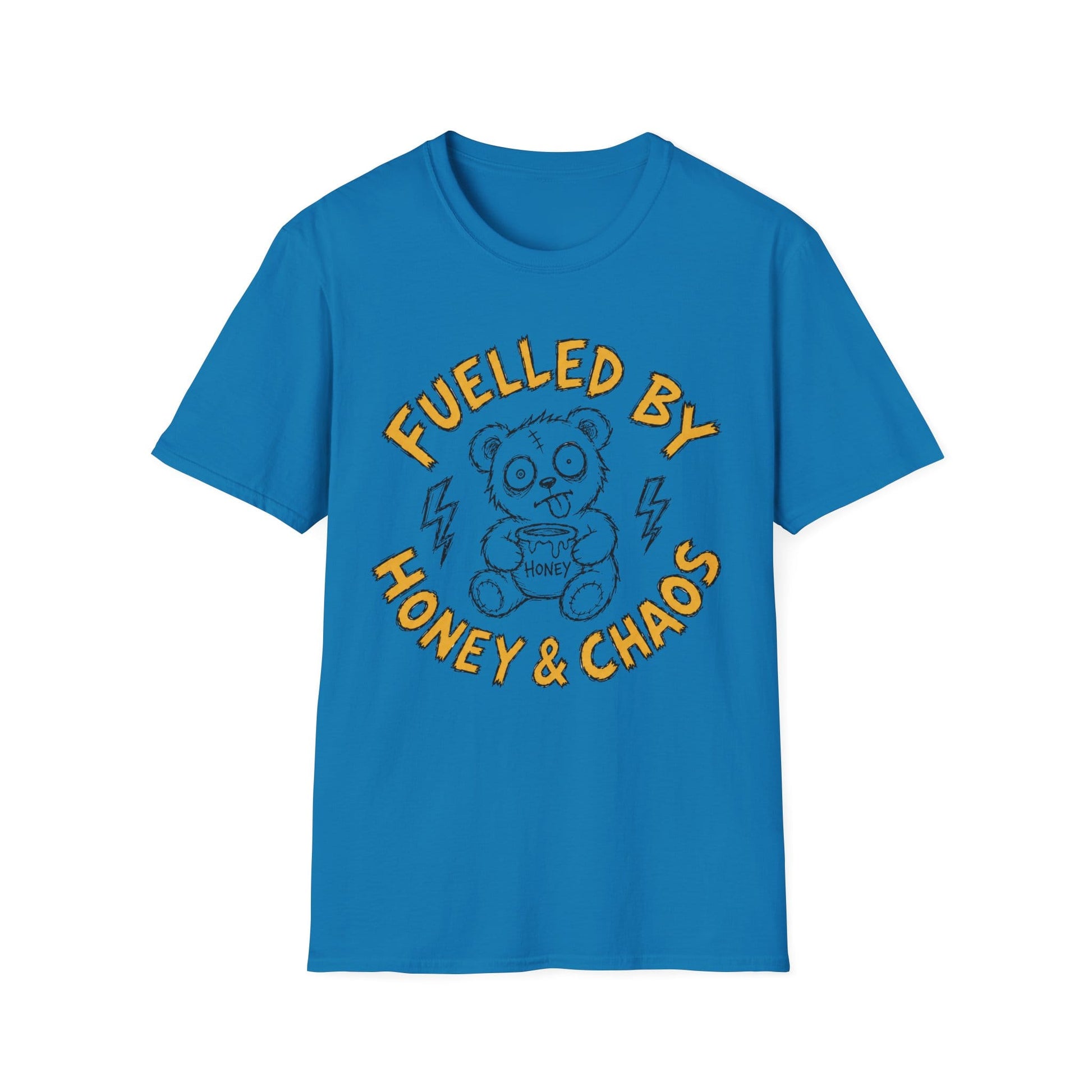 Printify Teddy-Bear Fueled T-Shirt