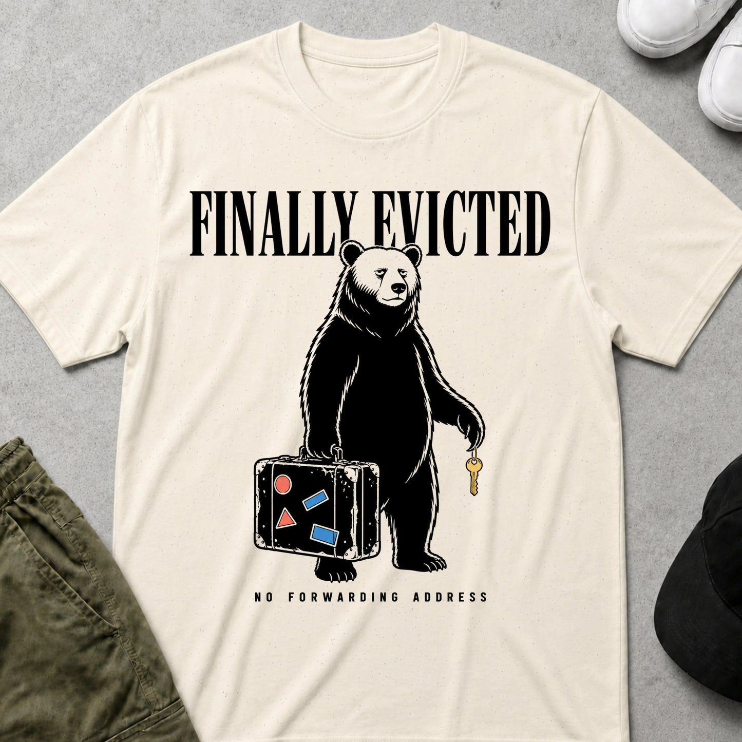 Evicted T-Shirt Natural