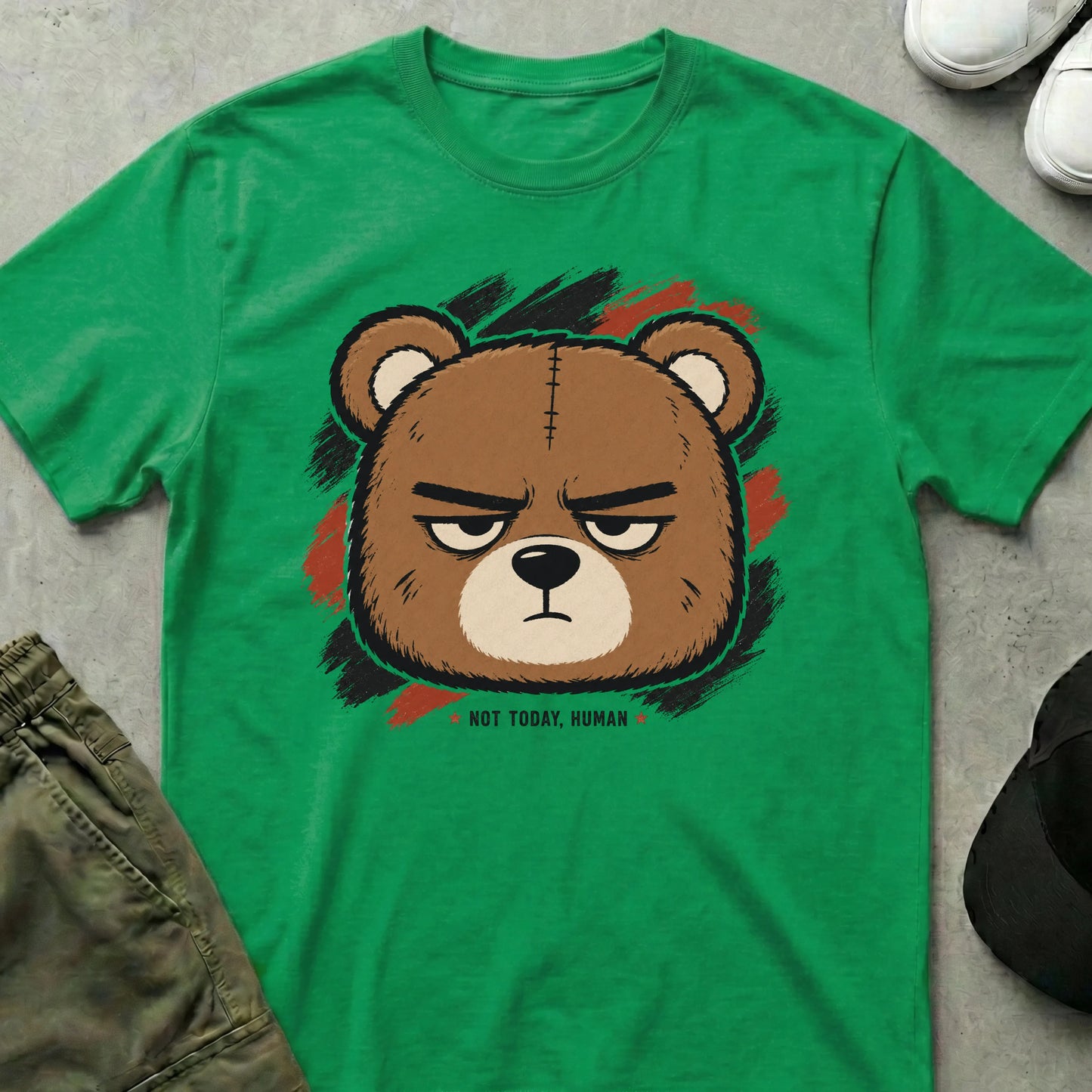 Not Today T-Shirt Irish Green