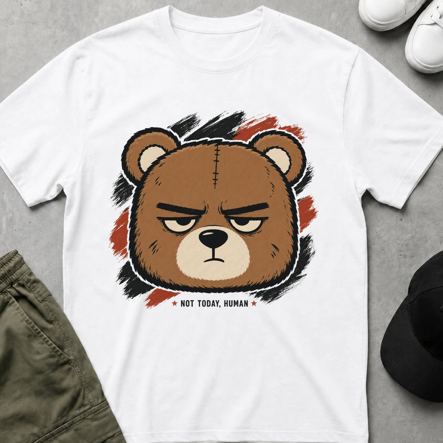 Not Today T-Shirt White