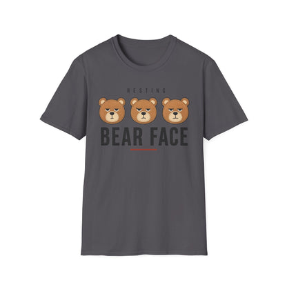 Cool Teds Teddy-Bear Resting Bear Face T-Shirt