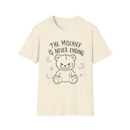 Printify Teddy-Bear The Mischief T-Shirt