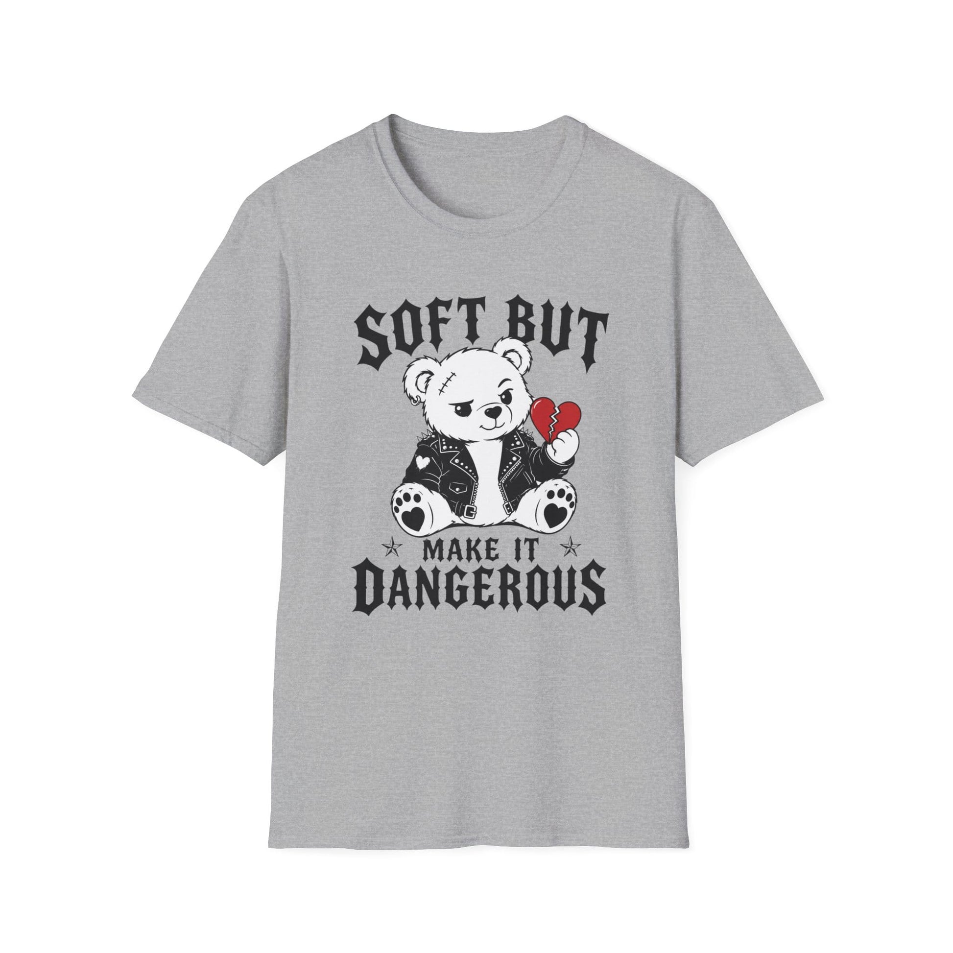 Printify Teddy-Bear Soft but Dangerous T-Shirt
