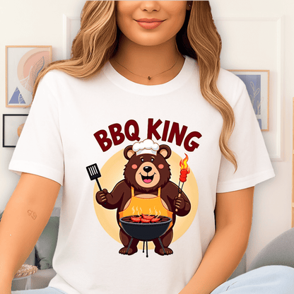 BBQ Bear T-Shirt White
