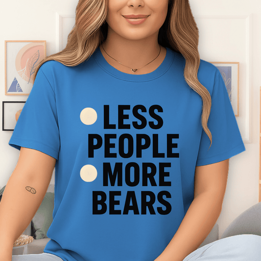 Printify Teddy-Bear More Bears T-Shirt Sapphire / S