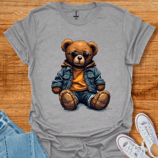 Cool Bear T-Shirt Sport Grey