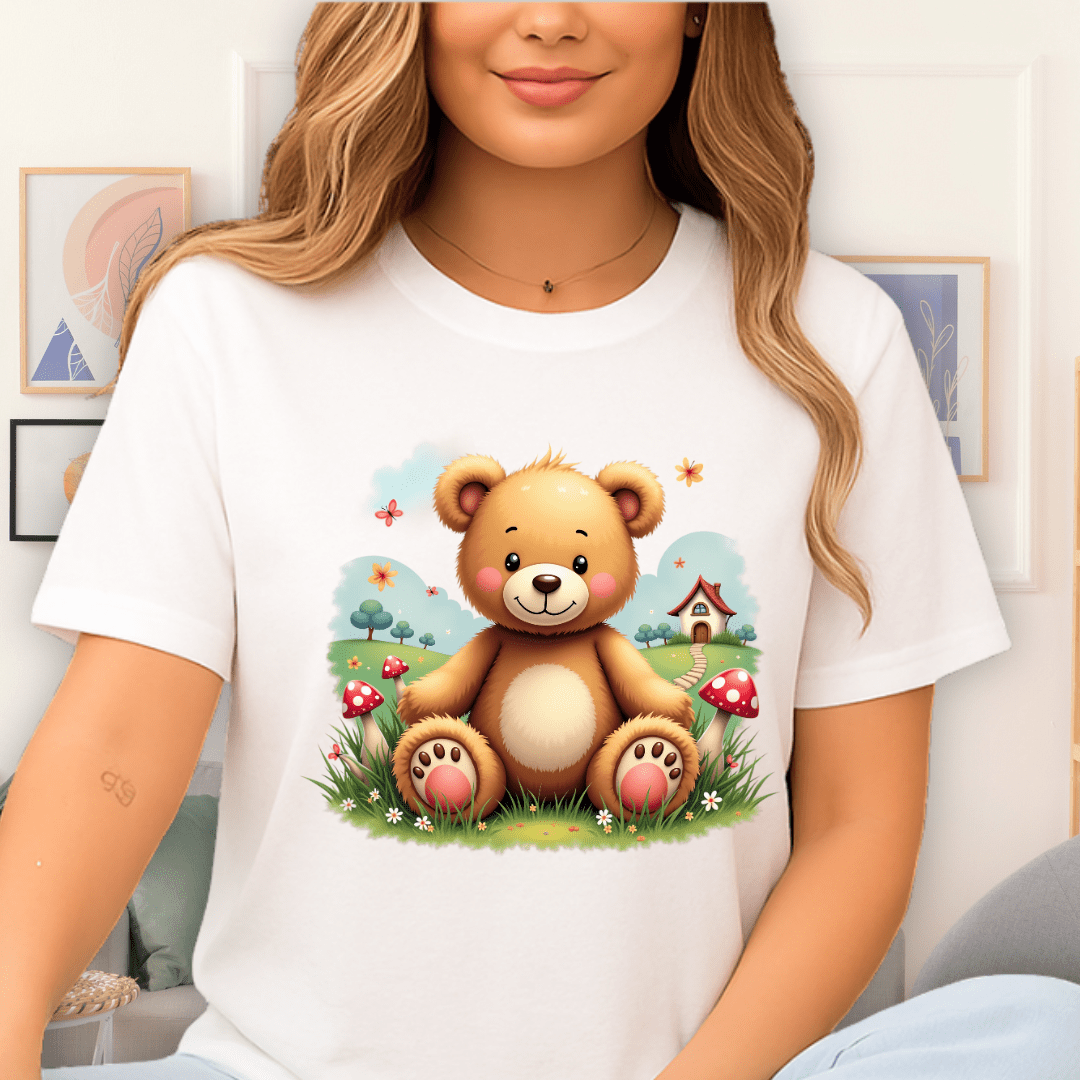 Dreamy Bear T-Shirt White