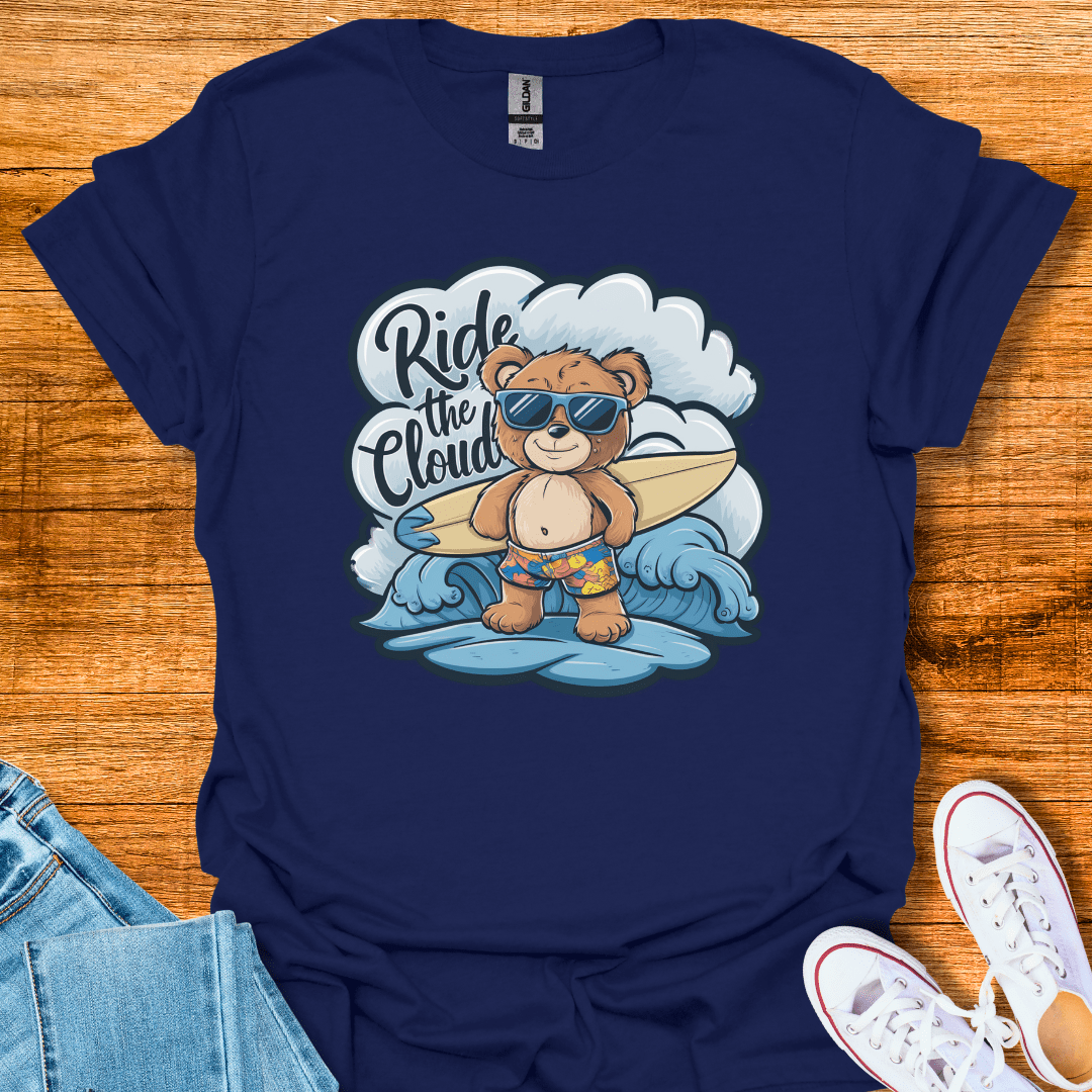 Wave Rider T-Shirt Navy