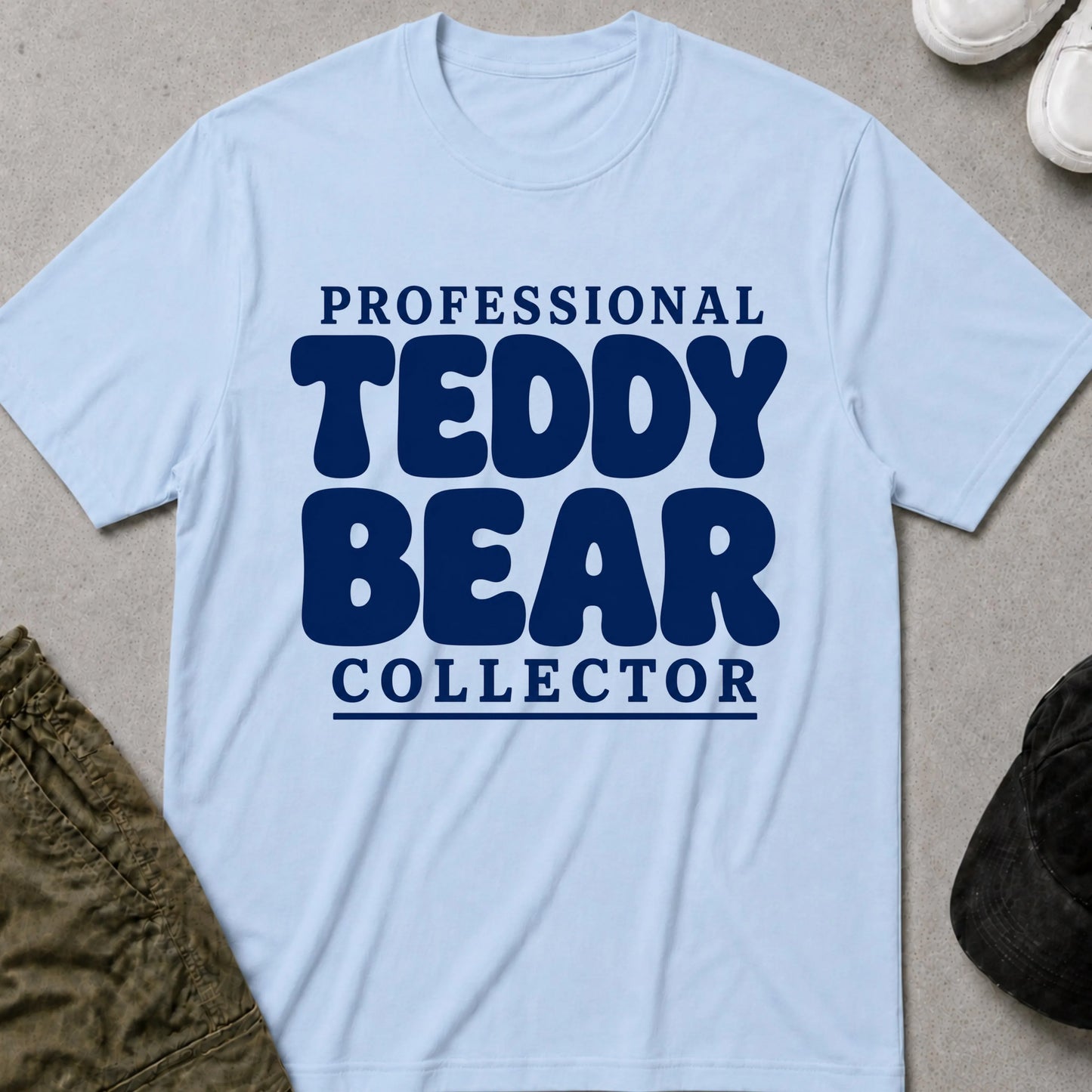 Cool Teds Teddy-Bear Teddy Bear Collector T-Shirt Light Blue / S