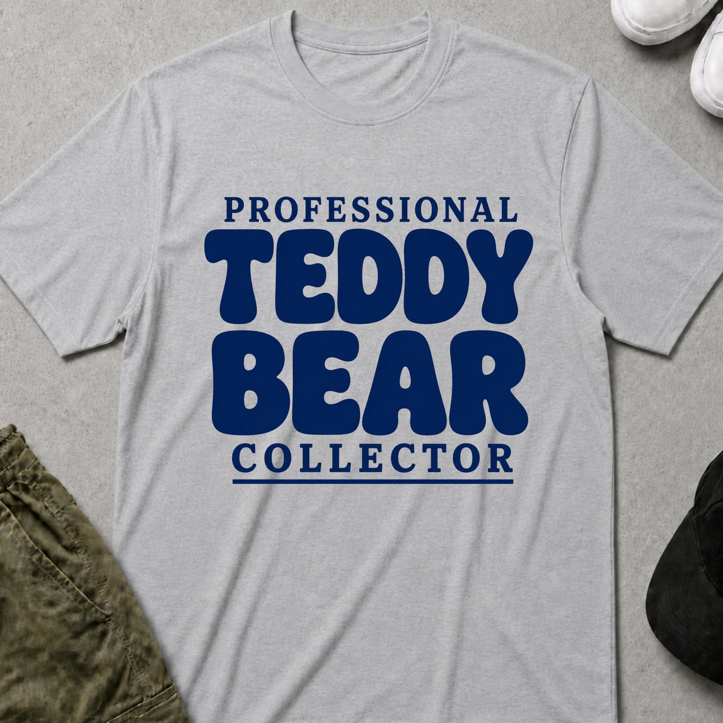 Cool Teds Teddy-Bear Teddy Bear Collector T-Shirt Sport Grey / S