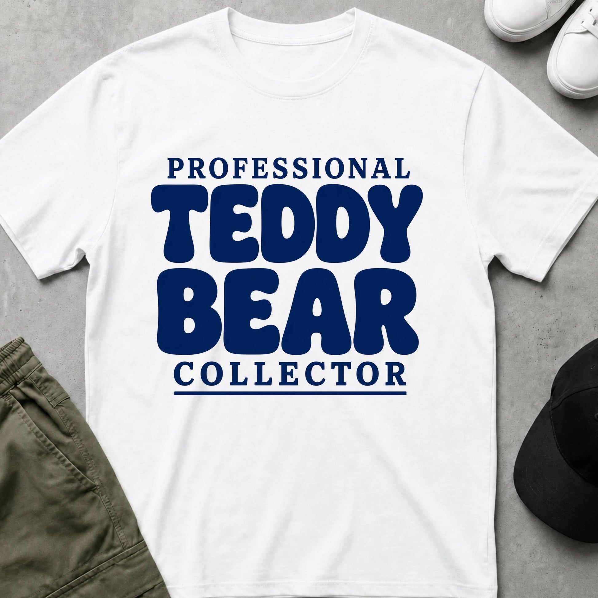 Cool Teds Teddy-Bear Teddy Bear Collector T-Shirt White / S