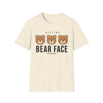 Cool Teds Teddy-Bear Resting Bear Face T-Shirt