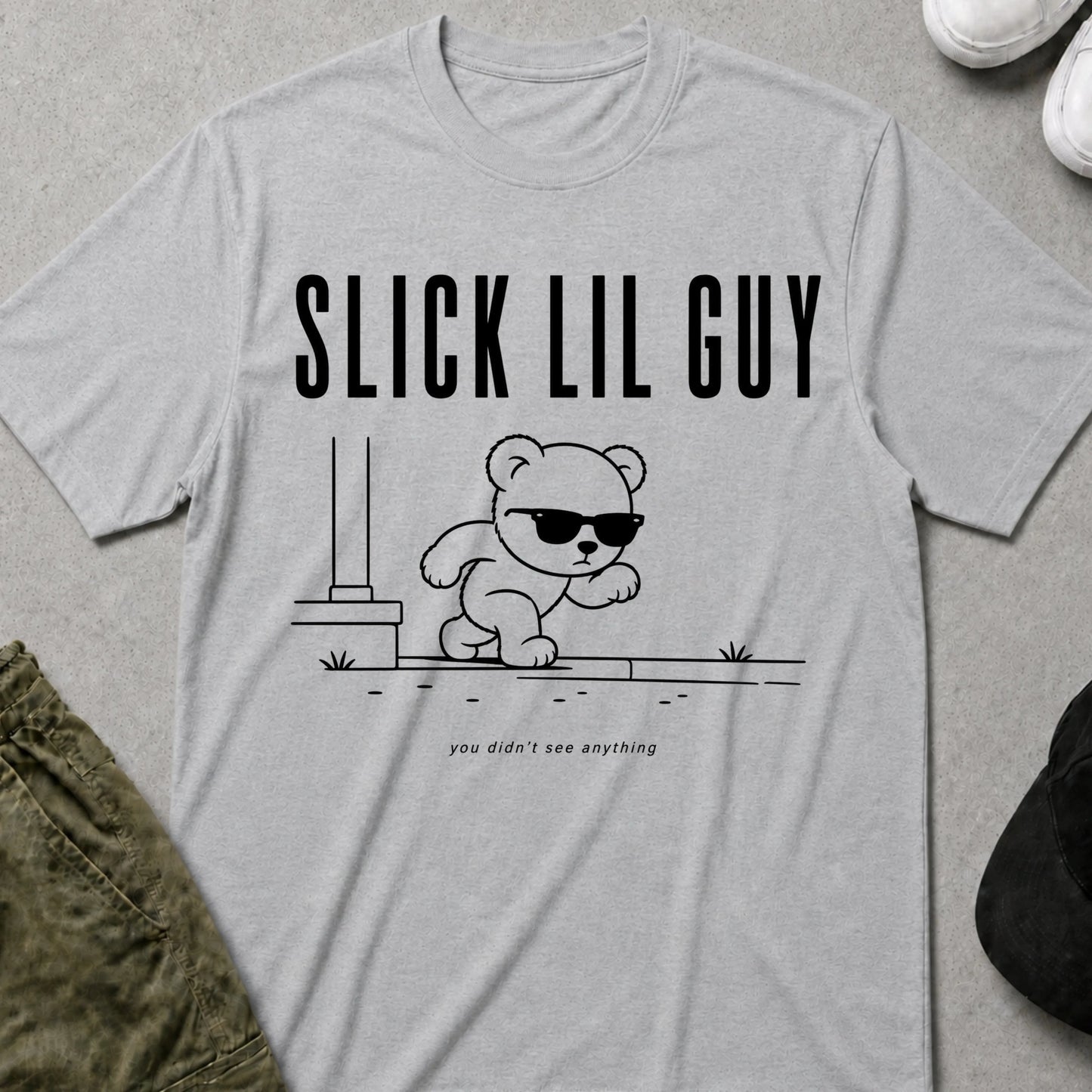 SLG T-Shirt Sport Grey